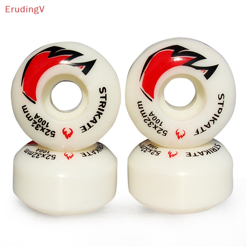 Bộ 4 Bánh Xe Trượt Thay Thế Màu Trắng Dùng Sửa Chữa Cho Ván Trượt