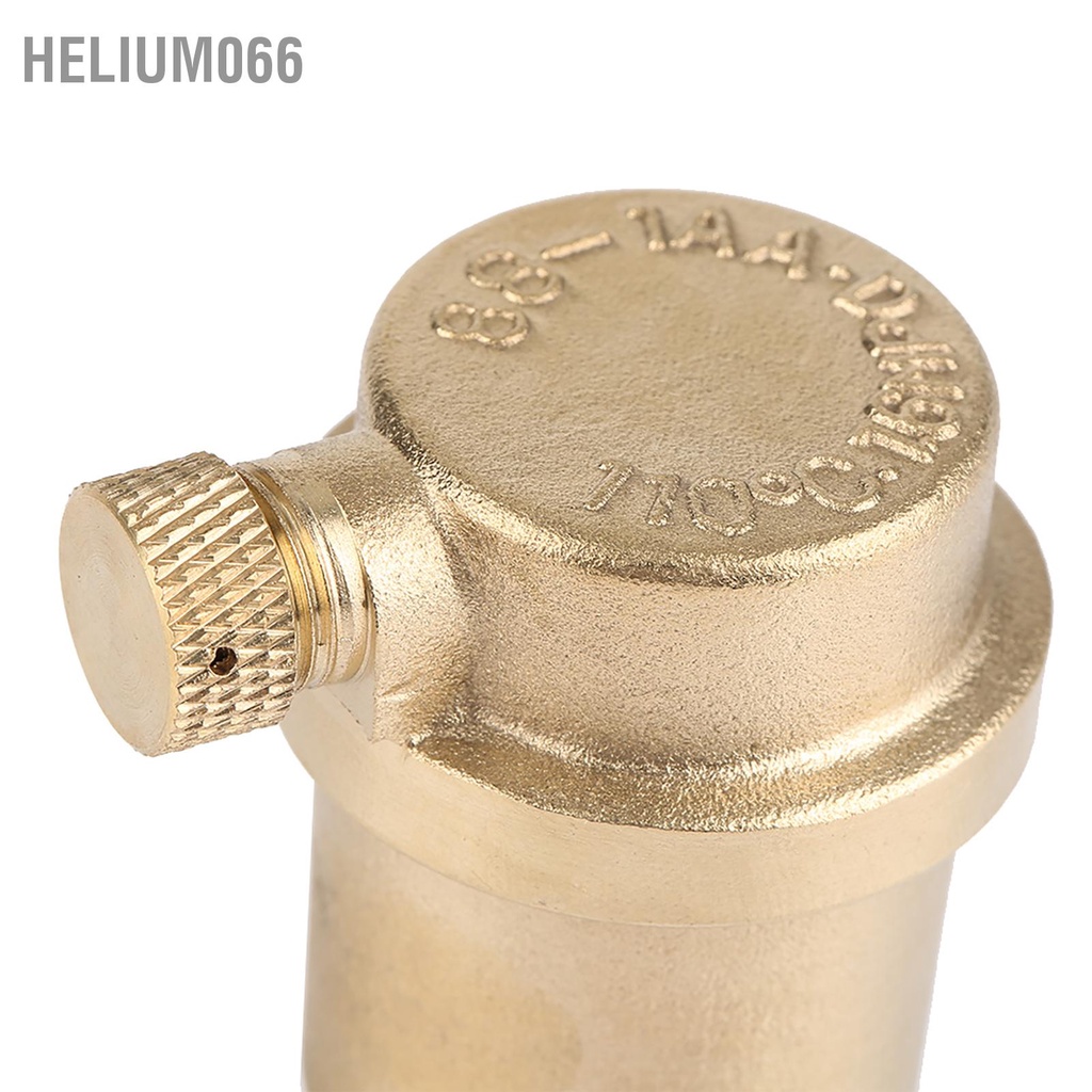 Helium066 DN20 G3/4 Van thông gió tự động bằng đồng thau để giảm áp cho máy nước nóng năng lượng mặt trời