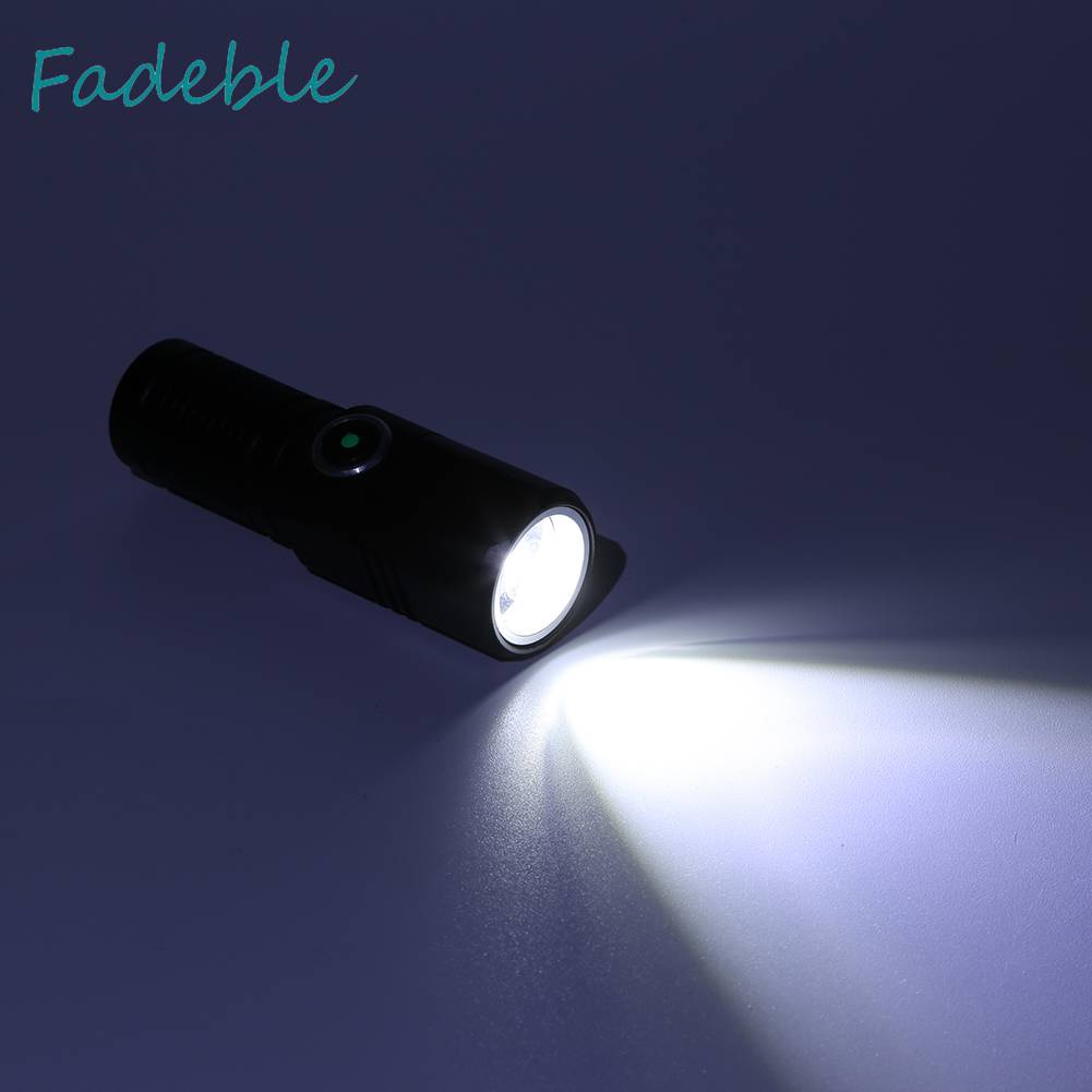 Đèn Pin 800LM XHP50 LED 700mAh / 1200mAh 5 Chế Độ Kèm Sạc USB Loại C