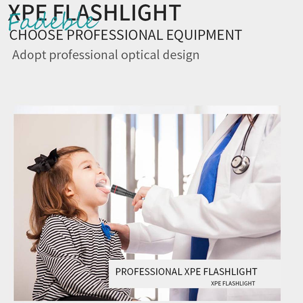 Đèn Pin Mini XPE LED 200LM 3 Chế Độ IPX4 Chống Thấm Nước