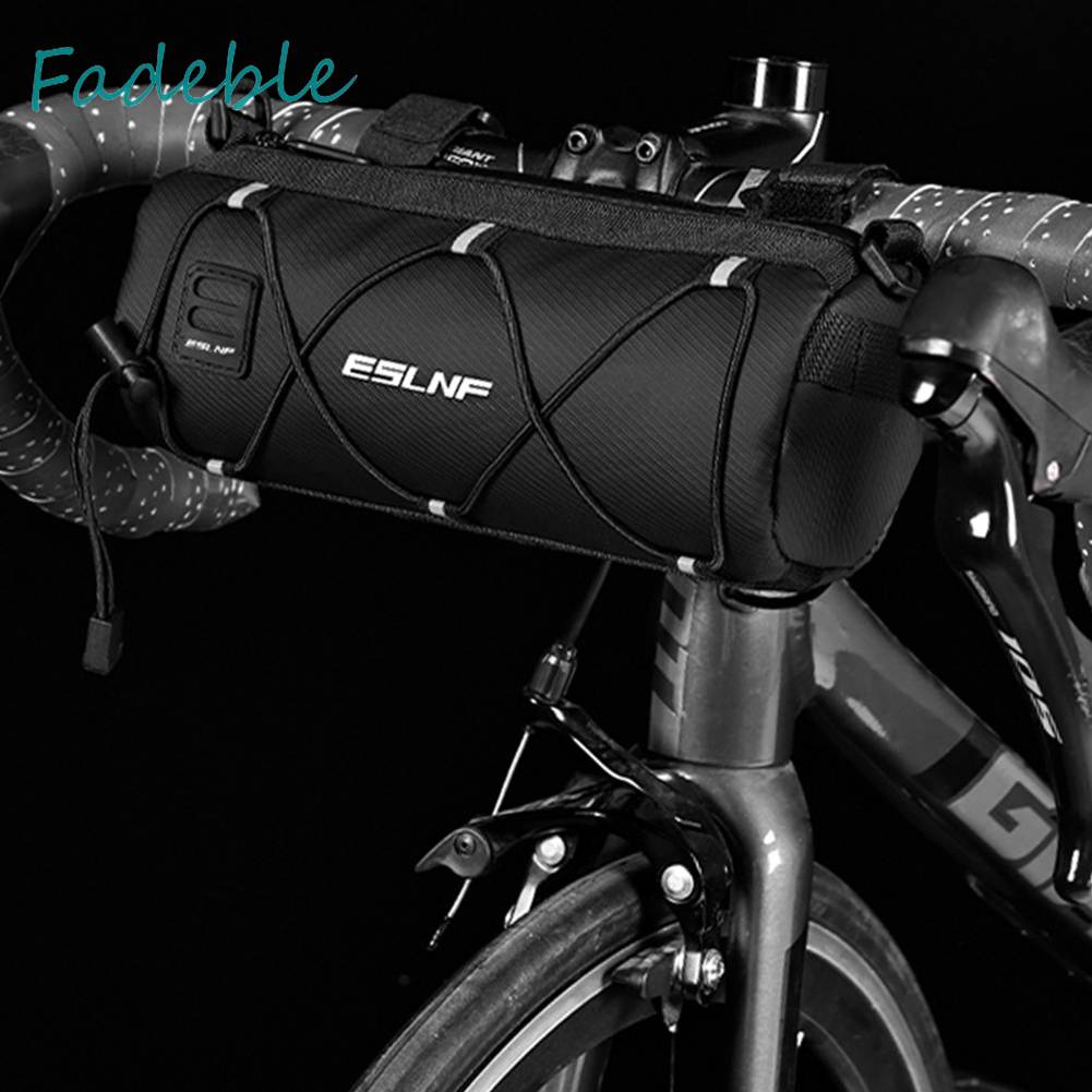 Túi Lưới Đeo Vai Nhiều Ngăn Màu Phản Quang Thời Trang Sang Trọng Cho Xe Đạp