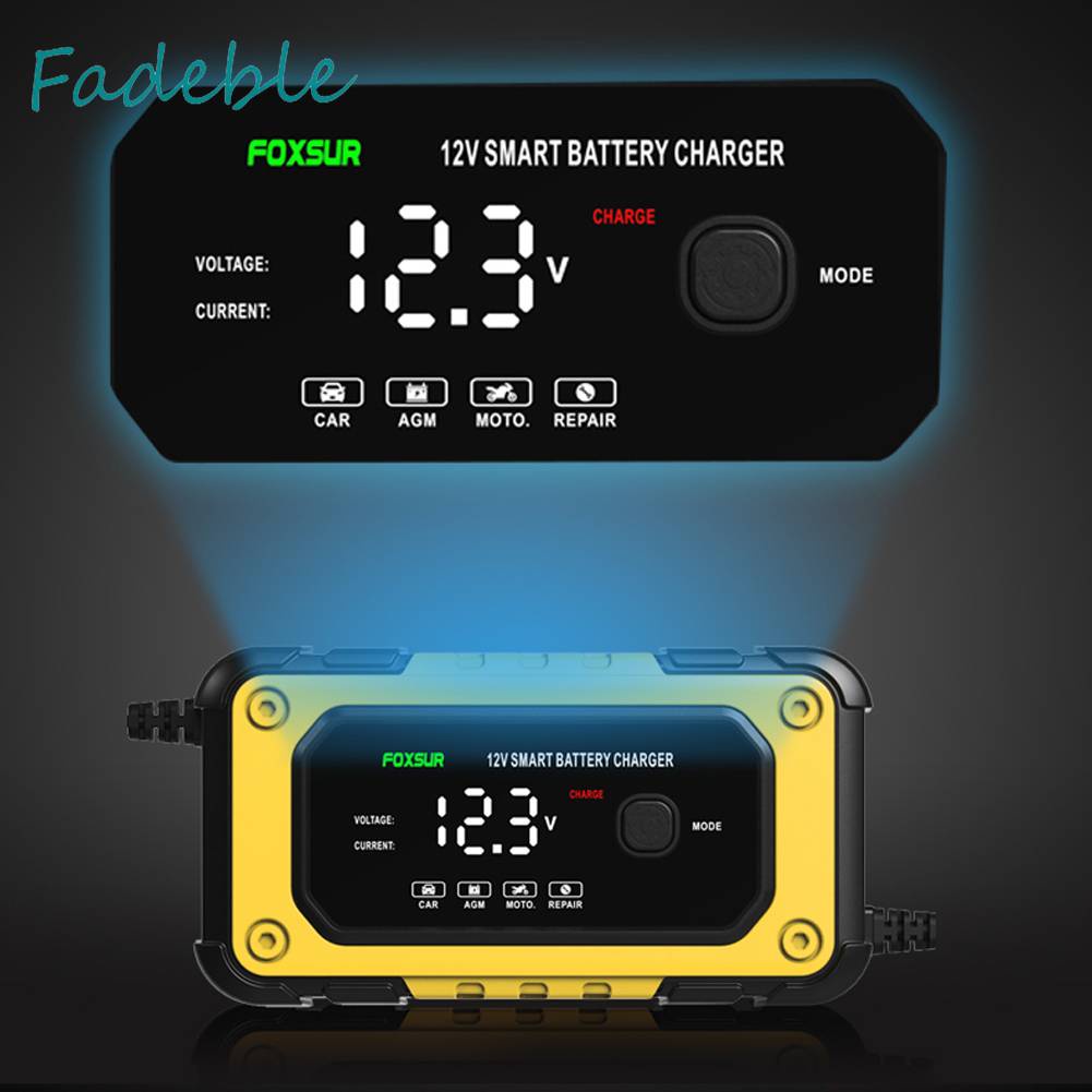 Bộ Sạc Pin Thông Minh 12V 6A Cho Xe Hơi