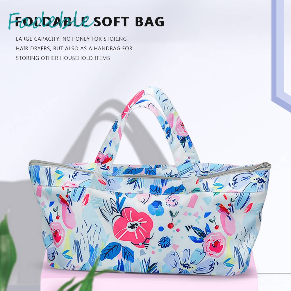 Hộp Đựng Máy Sấy Tóc Bằng Vải Oxford Gọn Nhẹ Chống Thấm Nước Tiện Dụng Mang Theo