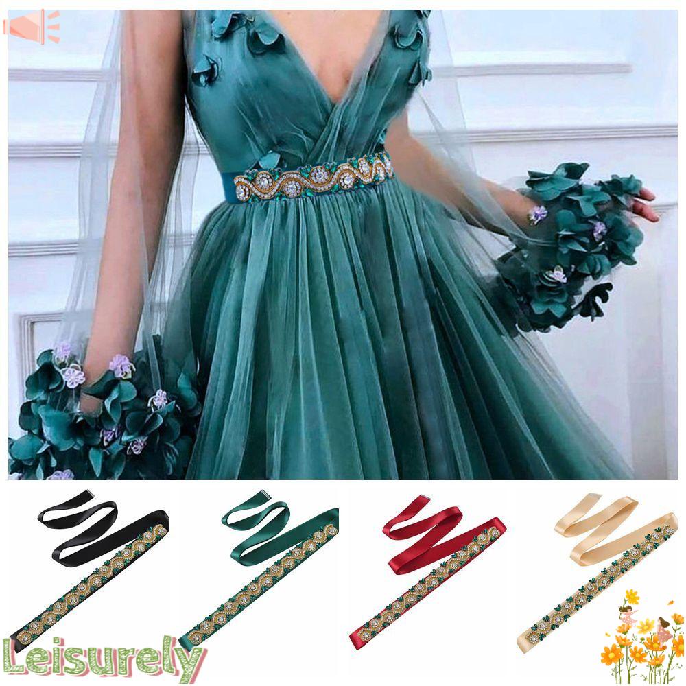 LEILY Thắt Lưng Trang Trí Đầm Cưới Cho Cô Dâu