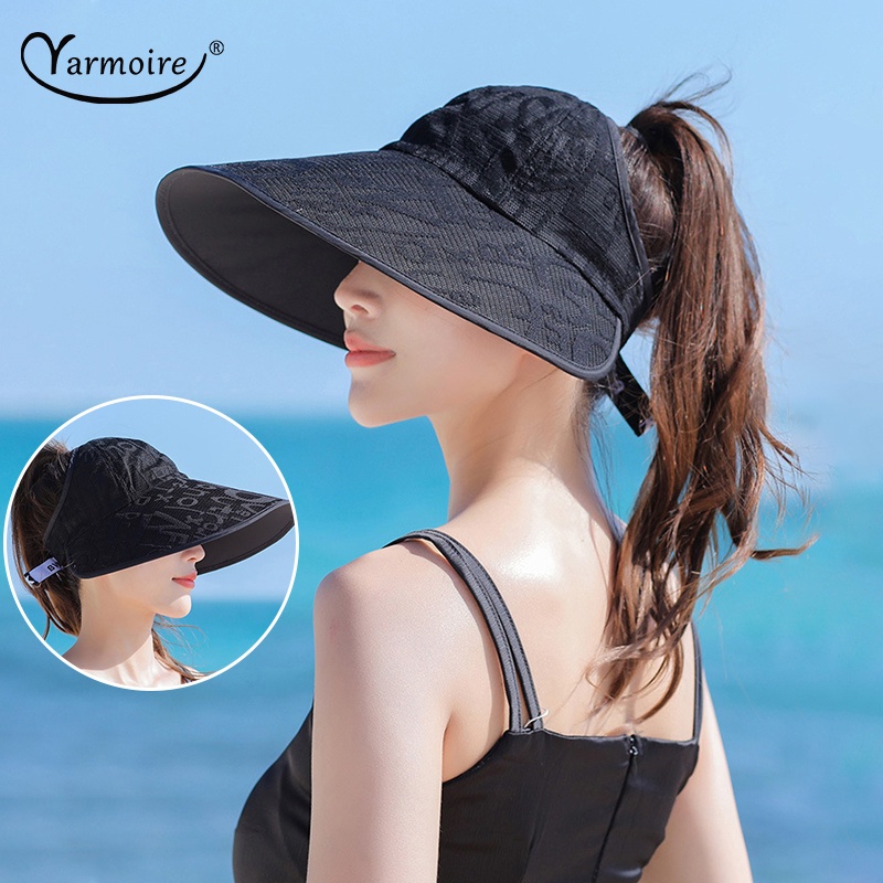 Mũ Lưỡi Trai Nửa Đầu Chống Nắng Thời Trang Mùa Hè Cho Nữ