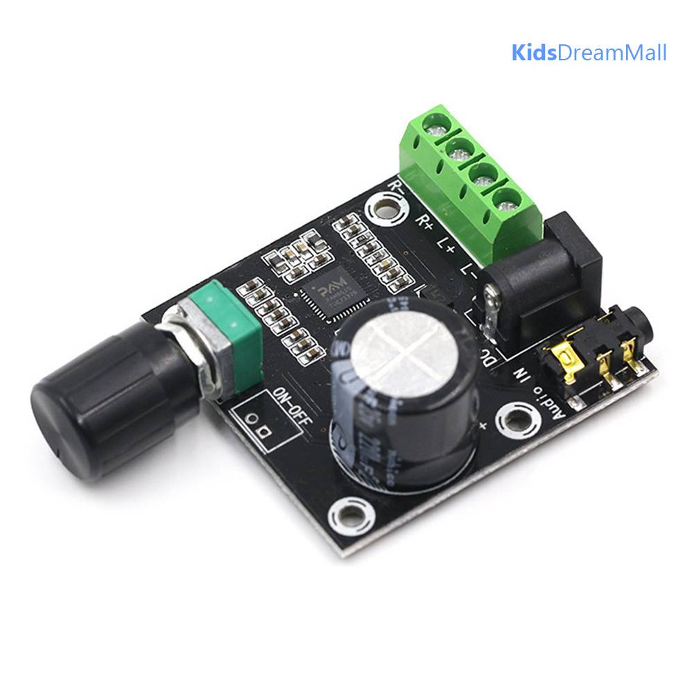 Bảng Mạch Khuếch Đại Âm Thanh Kỹ Thuật Số PAM8610 12V HD 15W x 2