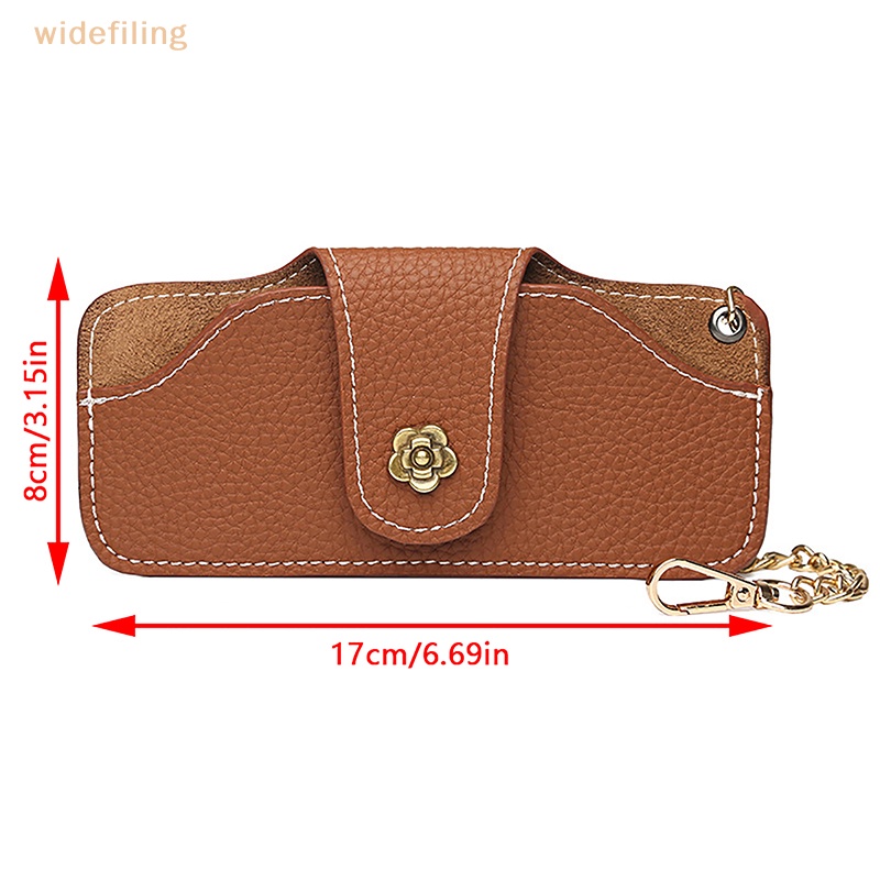 Túi Da Đựng Mắt Kính Chống Nắng Di Động Dễ Thương Cho Nam Và Nữ