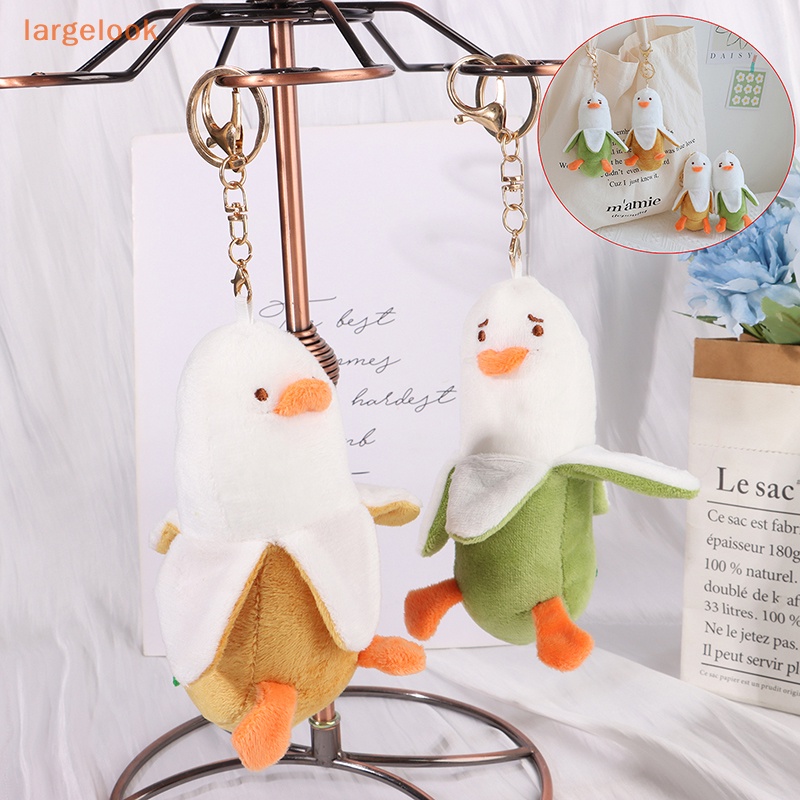 Móc Khóa Hình Vịt Nhồi Bông 14CM Mềm Mại Dễ Thương