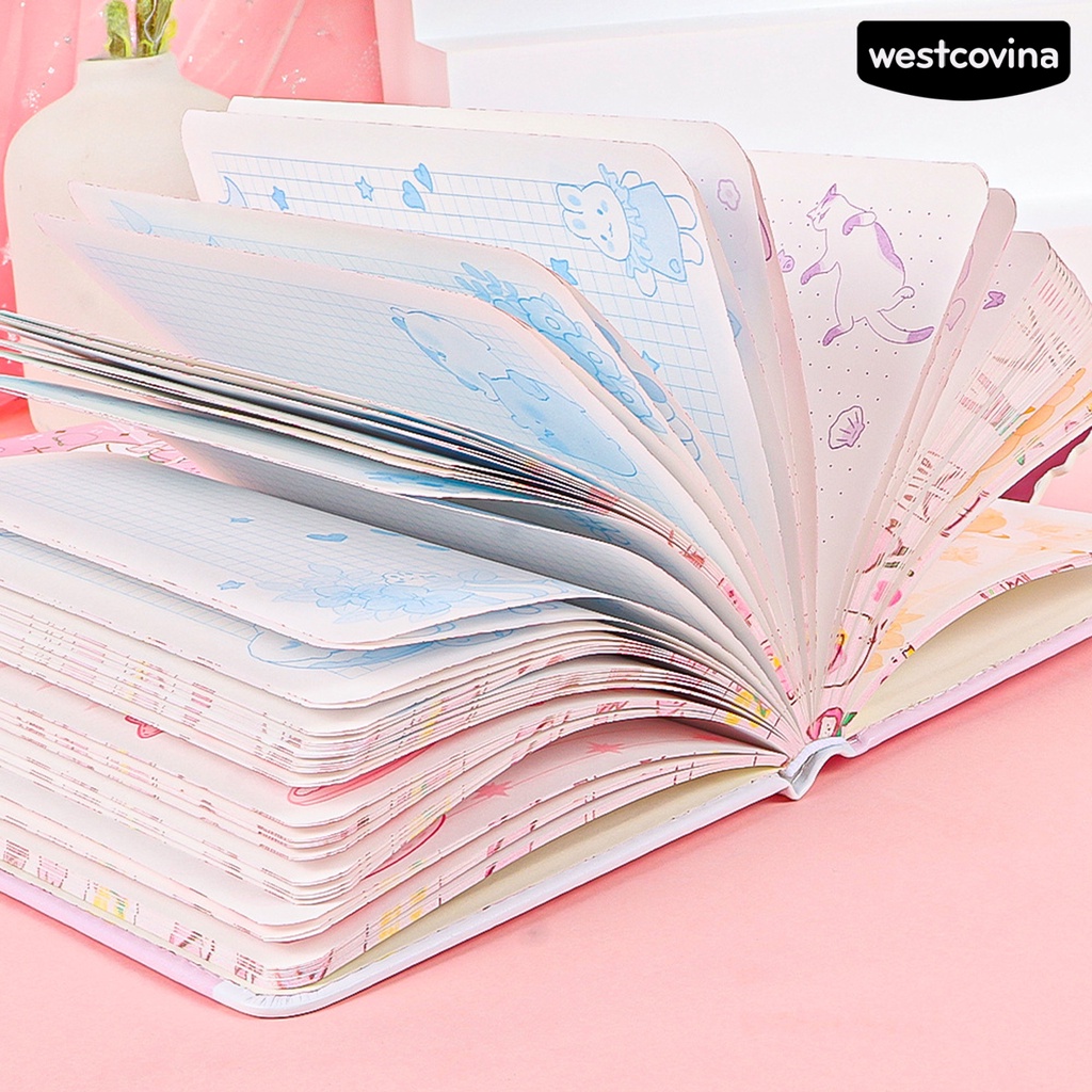 [WSTN] [WSTN]✎Bộ 128 Tờ Sách Agenda Chất Liệu Giả Da Mềm Mại