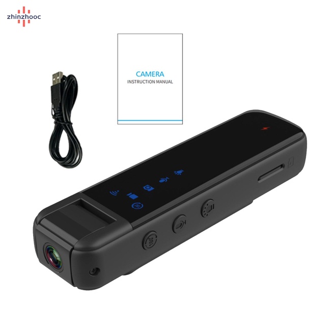 Máy Quay Video Hd vip Cs05 Có Kẹp Lưng Hỗ Trợ Tầm Nhìn Ban Đêm Kết Nối Wifi Dv