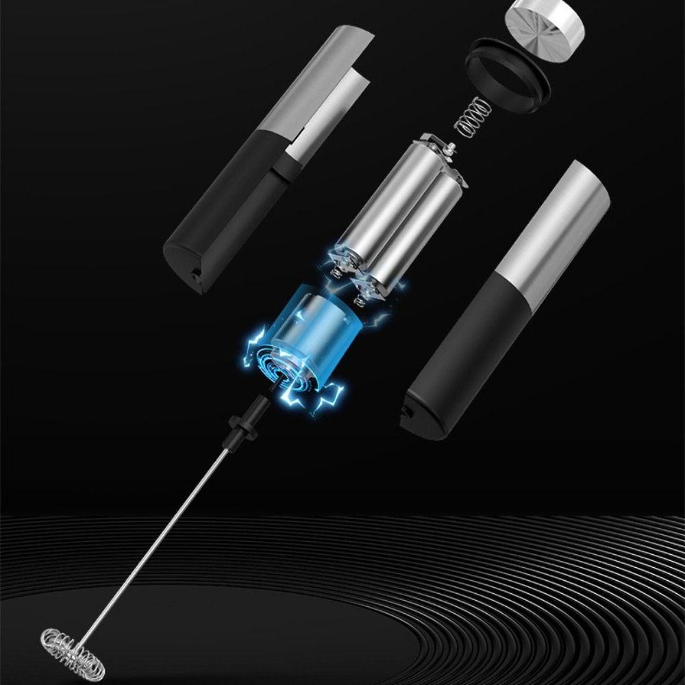 WONDER Máy Đánh Trứng / Sữa Cầm Tay Bằng Thép Không Gỉ Sử Dụng Pin