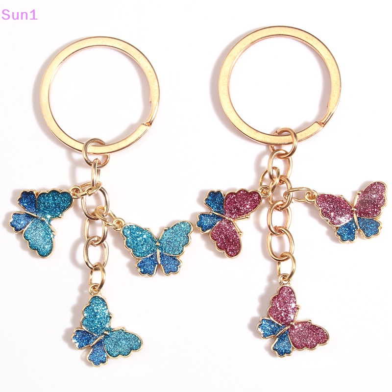 Sun1 > Móc Khóa Hình Bướm Dễ Thương Thời Trang Cho Nữ