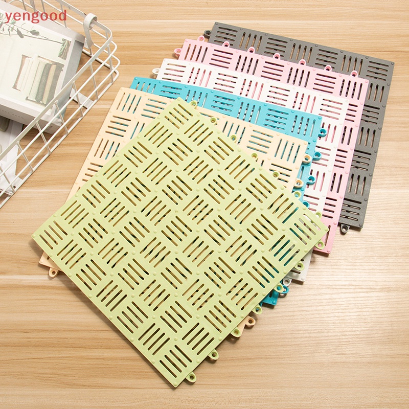 (YGD) Thảm Mát Xa Chân Ghép Nối Lỗ Thoát Nước Chống Trượt Có Lỗ Thoát Nước Cho Nhà Tắm / Nhà Vệ Sinh /