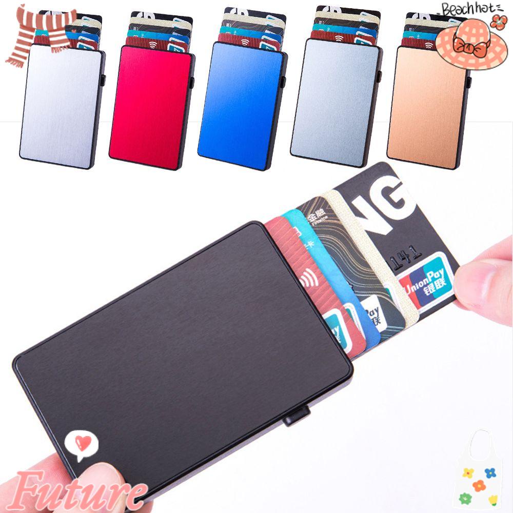 FUTURE Ví Nhôm Tự Động Bật Lên Phong Cách Doanh Nhân Chống Trộm Cho Nam