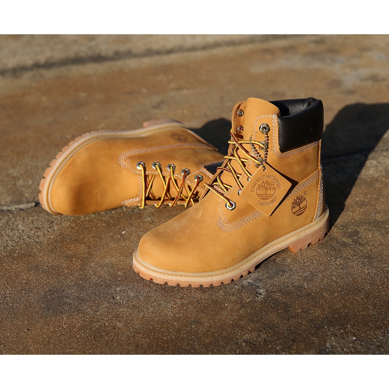 TIMBERLAND Giày Bốt Chống Thấm Nước Cao Cấp Woodland 6 inch Cho Nam