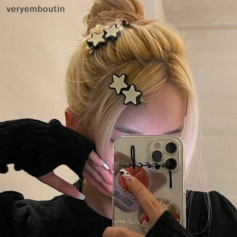 1 Kẹp Tóc Y2k Hình Ngôi Sao Thời Trang Mùa Hè Cho Nữ
