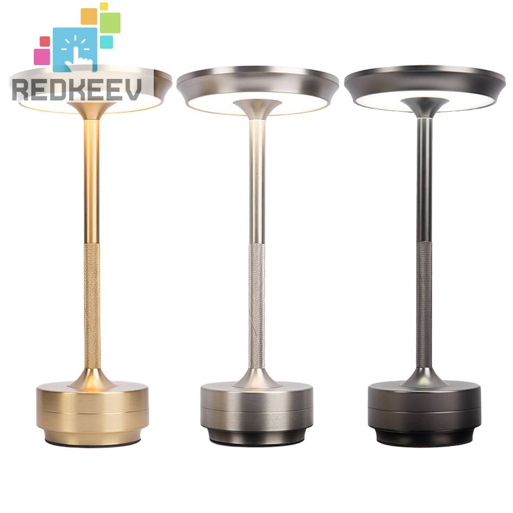 Đèn LED Để Bàn Bảo Vệ Mắt Tiết Kiệm Năng Lượng Phong Cách Retro Dành Cho Khách Sạn Quán Cà P