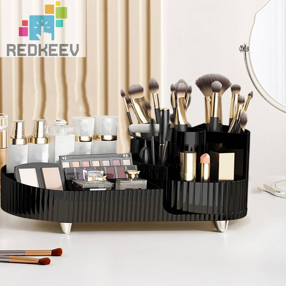 Giá Đỡ Mỹ Phẩm Son Môi / Phấn Mắt Dạng Xoay Tiện Lợi