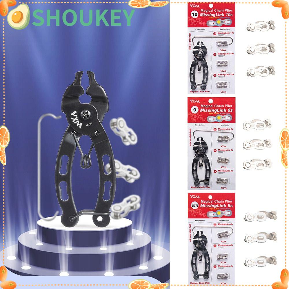 SHOUKEY Bộ Kìm Sửa Chữa Dây Xích Xe Đạp Mini Đa Năng