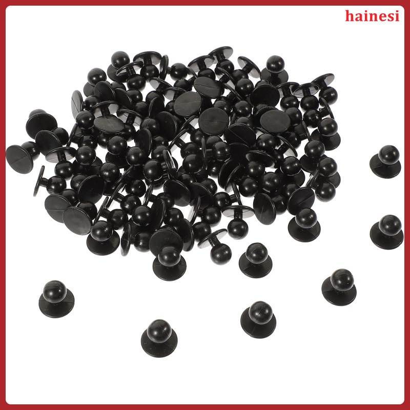 Set 100 Nút Nhựa Mini Đính Ngọc Trai Trang Trí Quần Áo Đầu Bếp