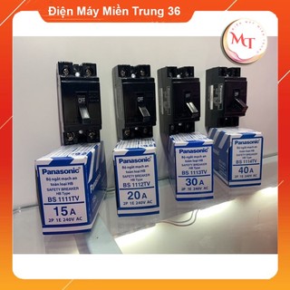 Át khối panasonic, át đen 15a,20a,30a,40a cầu dao ngắt điện điều hoà