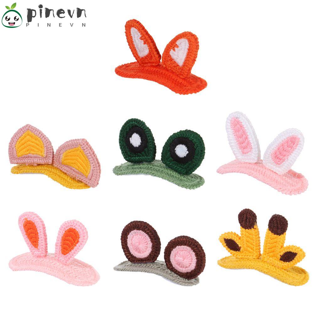 PINEVN Kẹp Tóc Ba Chiều Hình Hoạt Hình Phong Cách Hàn Quốc Cho Nữ