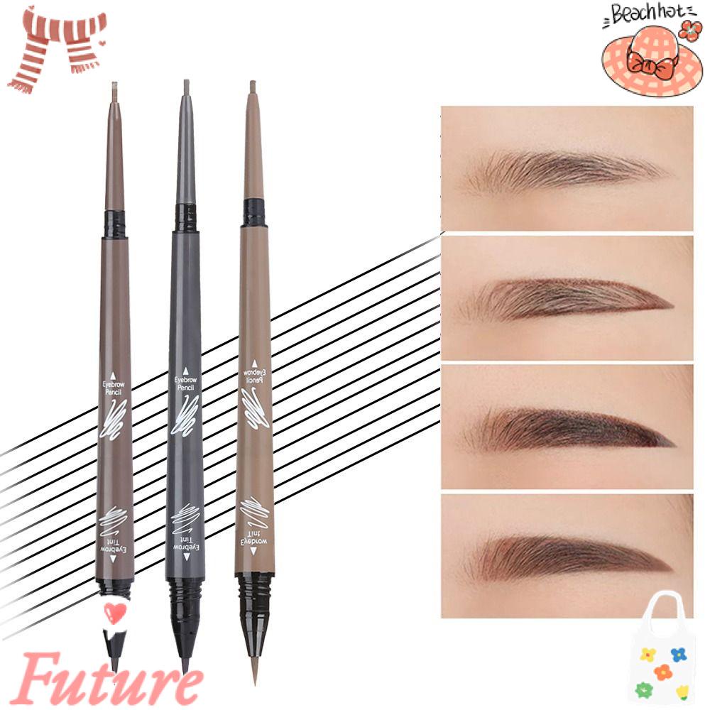 Bút Kẻ Lông Mày Dạng Lỏng Thiết Kế Hai Đầu Chống Thấm Nước