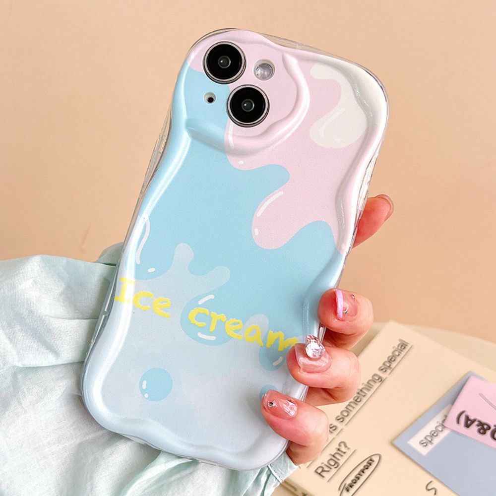 Ốp Điện Thoại TPU Mềm Chống Sốc Họa Tiết Que Kem Thời Trang Cho IPhone 11 12 13 14 Pro Max