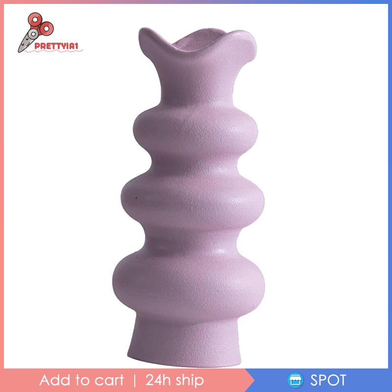 Lọ Hoa Bằng Gốm Nghệ Thuật Màu Sắc Đơn Giản Phong Cách Boho Dành Cho Trang Trí Văn Phòng / Phòng Ngủ / Tiệc Tùng