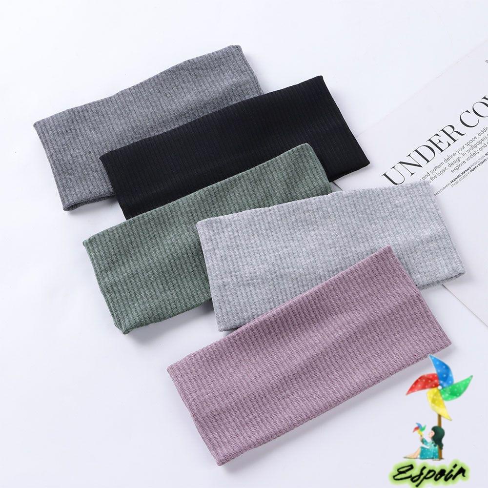 ESPO Băng Đô Cài Tóc Bản Rộng Co Giãn Thời Trang Cho Nữ