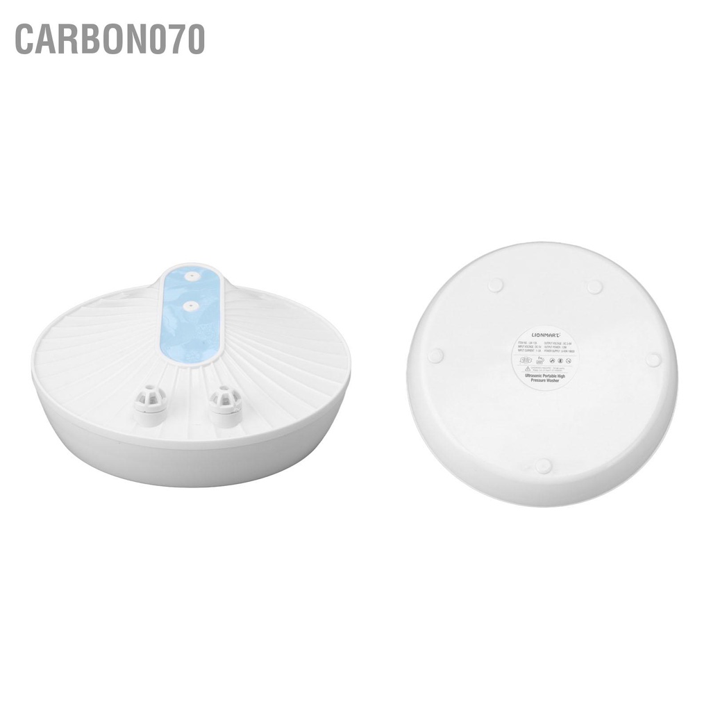 Carbon070 Máy rửa chén mini Sạc USB Bong bóng siêu âm rau quả cho hộ gia đình Tích hợp pin