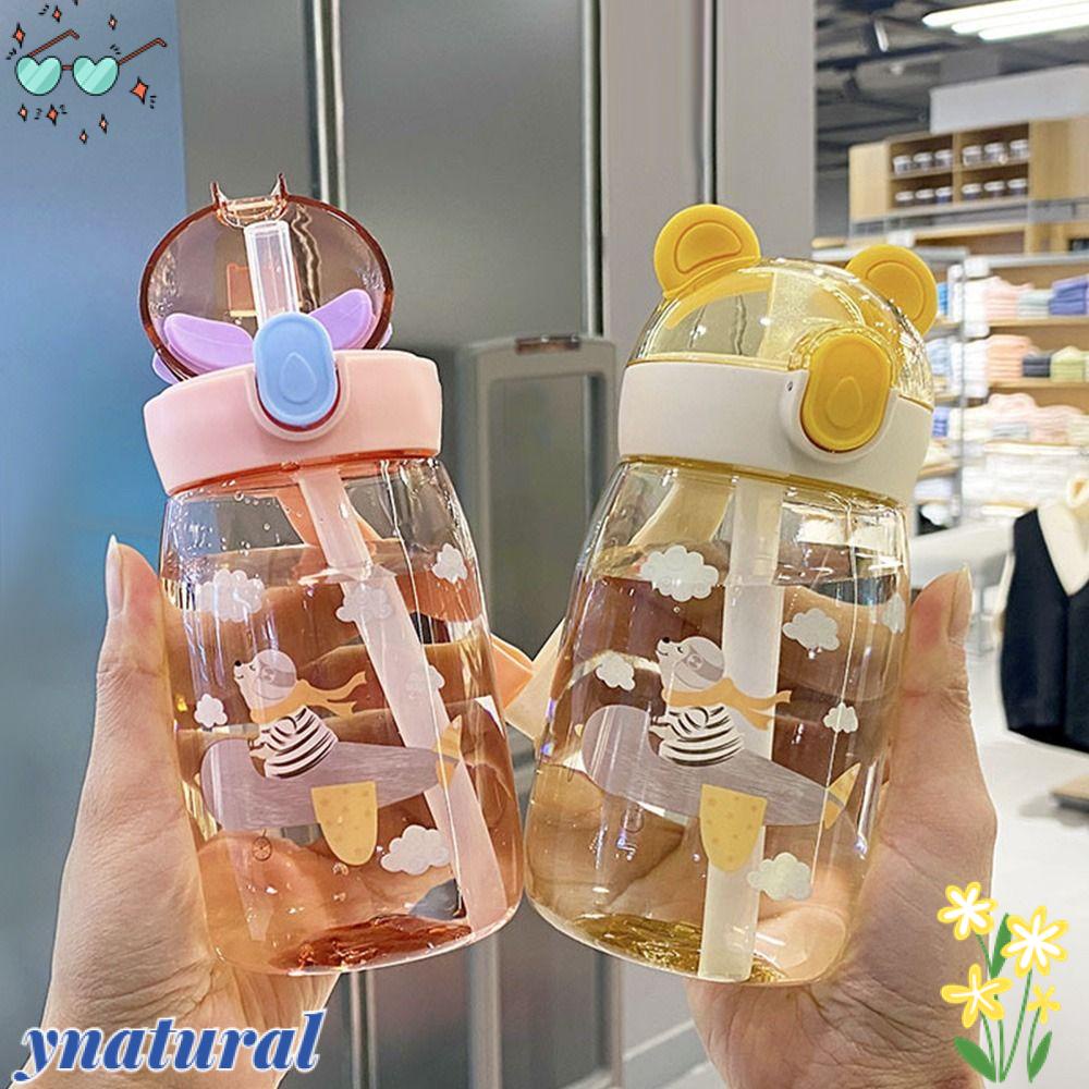 YNATURAL Bình Đựng Nước Chống Rò Rỉ Dễ Thương Xinh Xắn Dành Cho Bé