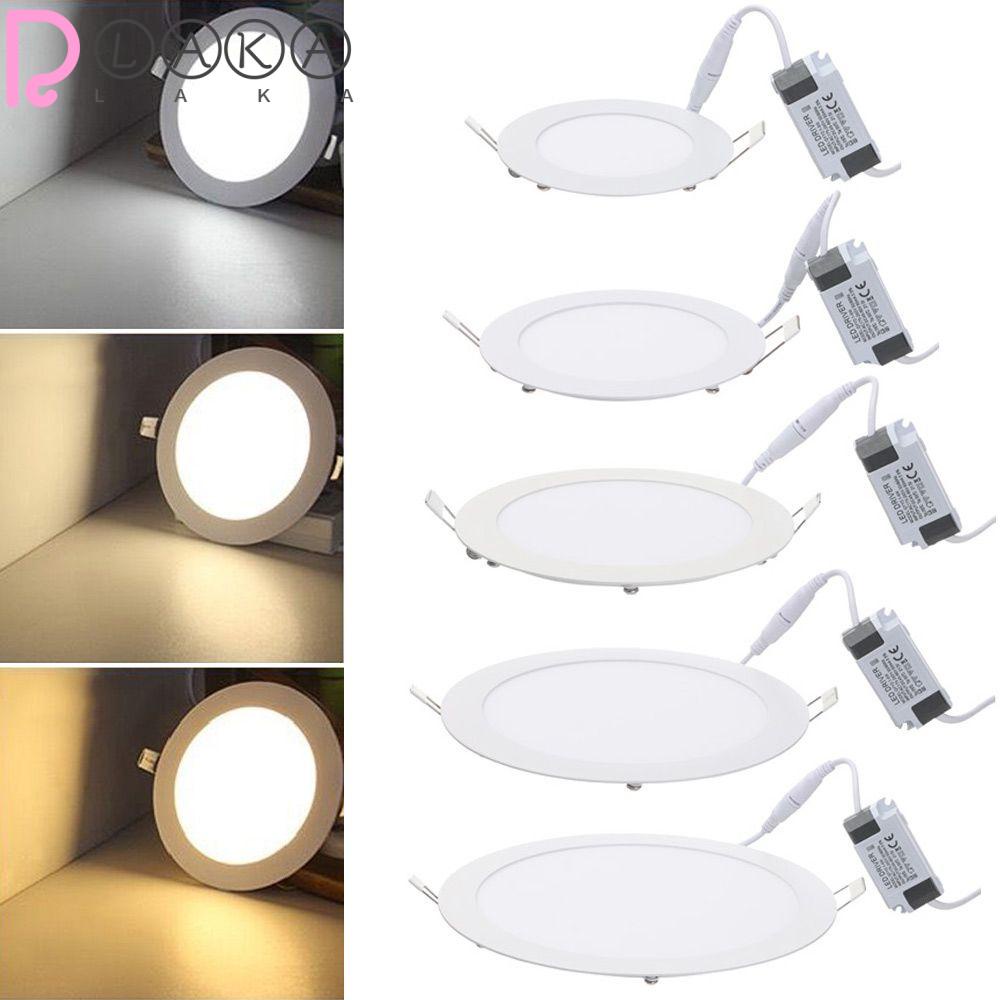 LAKAMIER Đèn LED 6 / 9 / 12 / 15 / 18W Siêu Sáng Dùng Cho Nhà Bếp / Phòng Ngủ