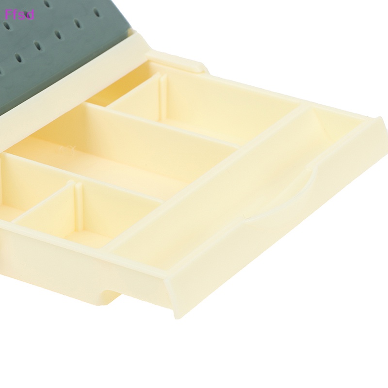 1 Hộp Đựng Khối Khử Trùng 142 Lỗ Cho Ngăn Kéo