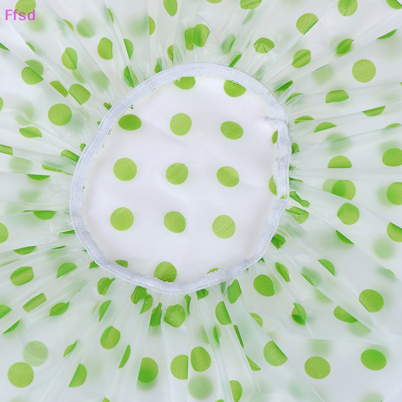 {Ffsd} Mũ Tắm Bằng Nhựa Chống Thấm Nước Tái Sử Dụng Được Chăm Sóc Tóc * Bán