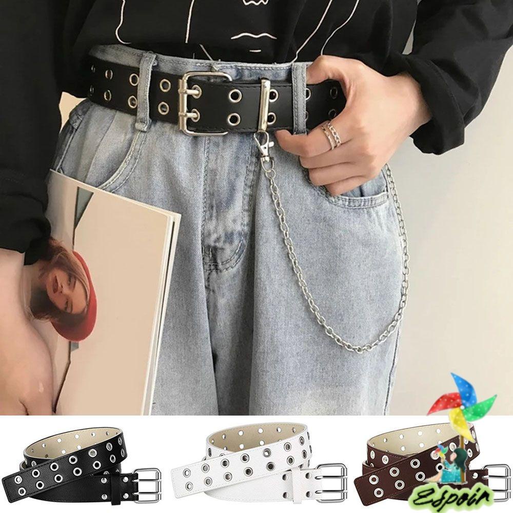 ESPO Thắt Lưng Phong Cách Punk Cá Tính Cho Nữ
