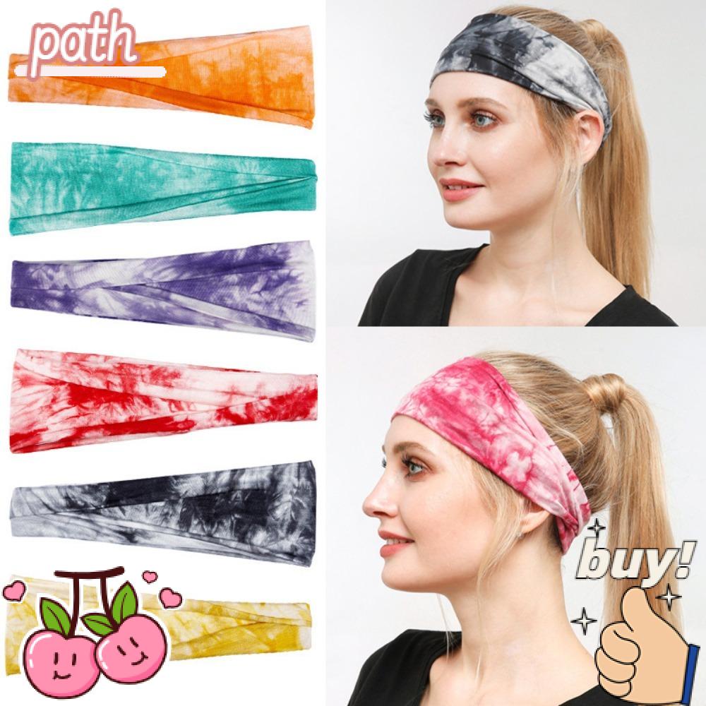 PATH Băng Đô Thể Thao Thấm Hút Mồ Hôi In Họa Tiết Thời Trang Cho Nữ