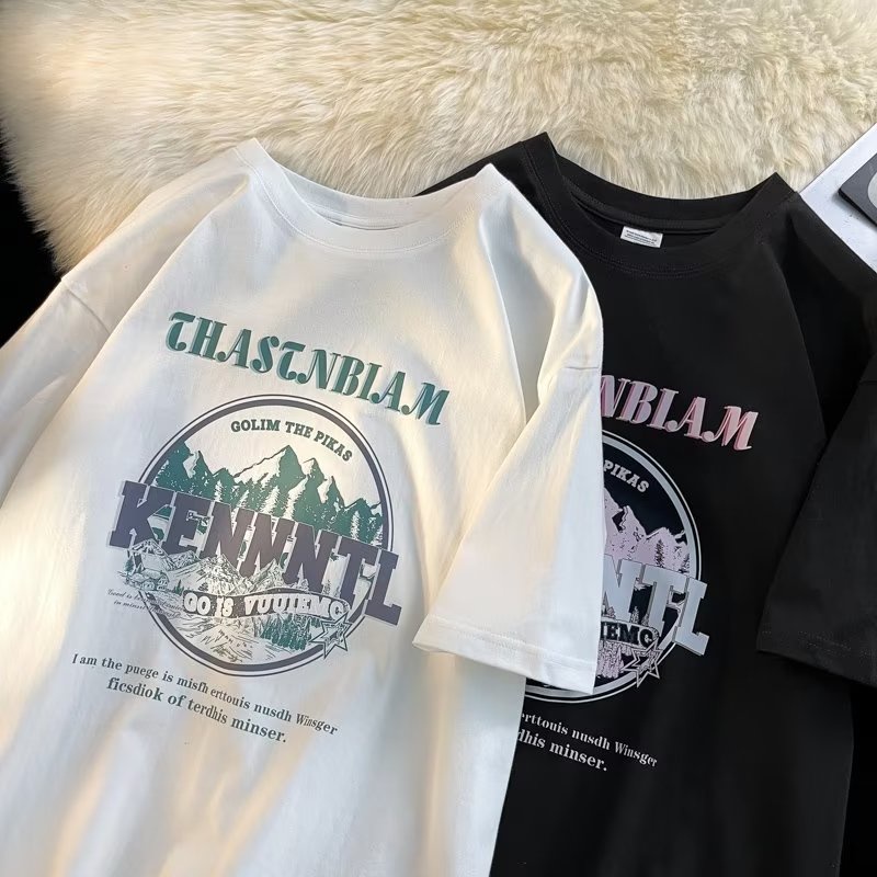 Áo Thun Cotton Ngắn Tay Trễ Vai Màu Mơ Phong Cách Mới Mùa Hè