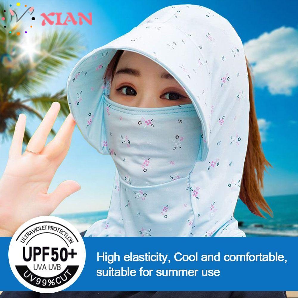 XIANTIN Mũ Chống Nắng Thoáng Khí Thấm Hút Mồ Hôi Bảo Vệ Cổ Thời Trang Mùa
