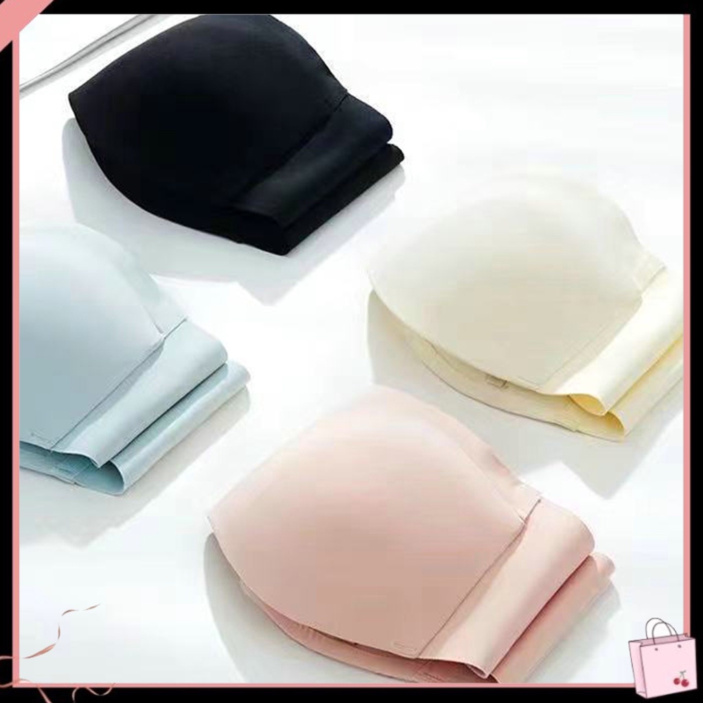 {Soltweter} Áo Ngực Thể Thao Không Dây Không Đường May Có Đệm Lót Màu Trơn Chống Lộ Hàng Cho Nữ Mặc Bên Trong