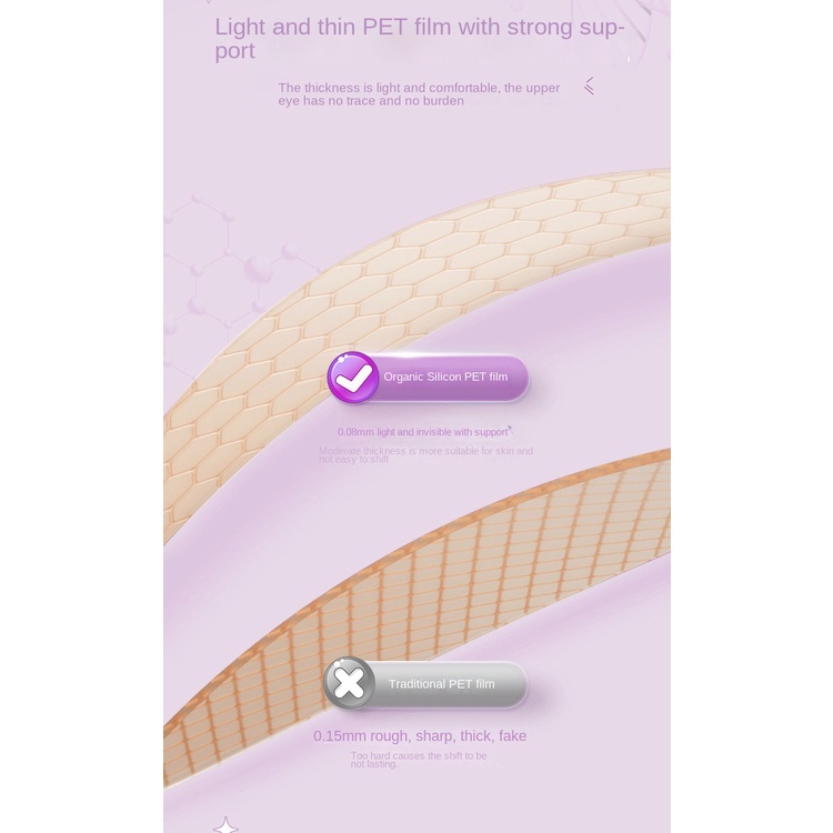 Miếng Dán Kích Mí Tự Nhiên GECOMO