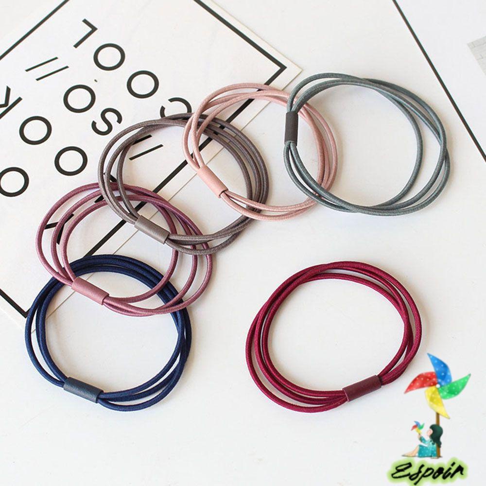 ESPO Dây Buộc Tóc 3 Trong 1 Thiết Kế Mới Xinh Xắn Thời Trang Dành Cho Nữ