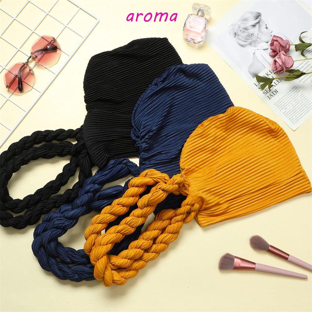 AROMA Mũ Trùm Đầu Phong Cách Ả Rập Thời Trang Cho Nữ