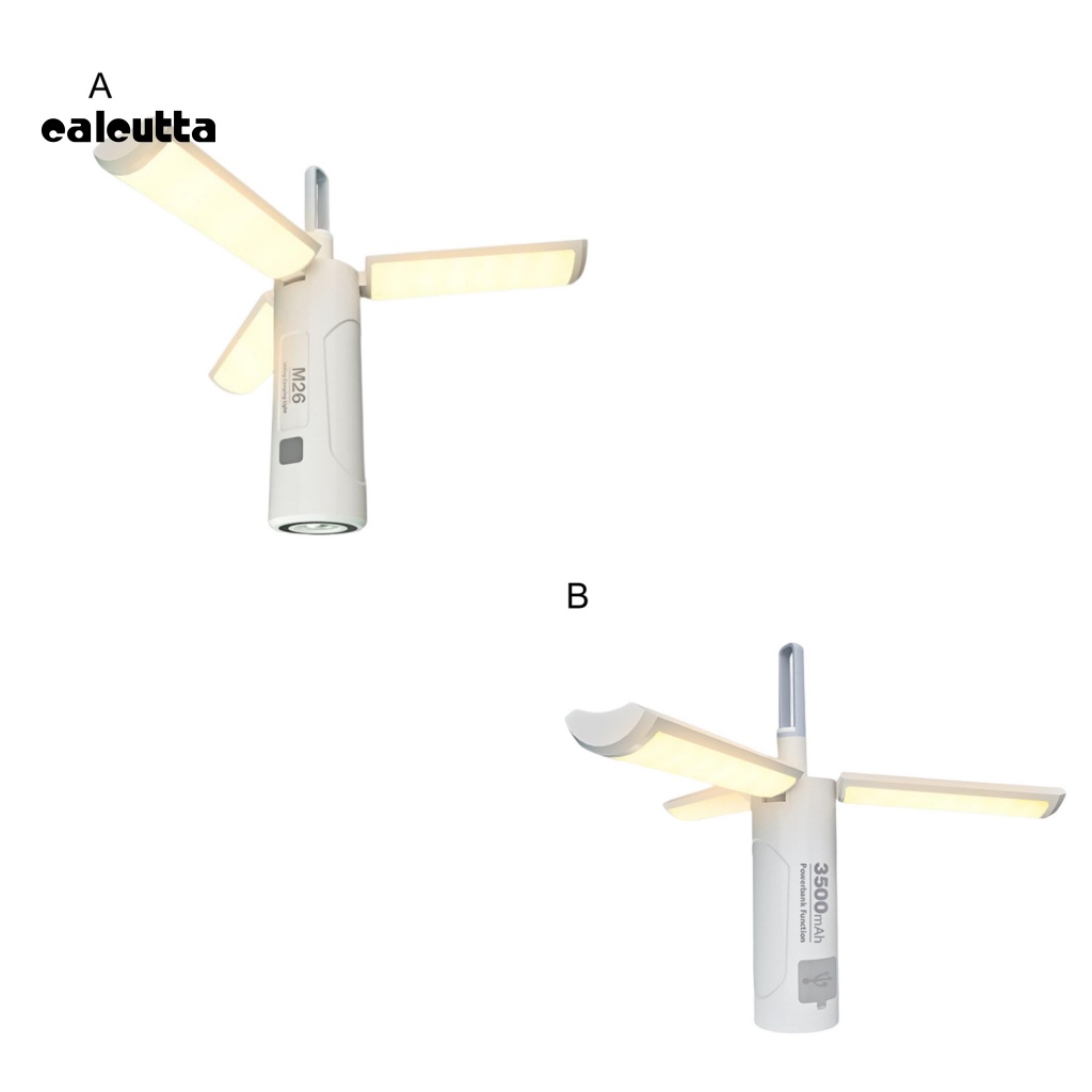 1 Bộ Đèn Cắm Trại Chống Nước Có Thể Gấp Lại Độ Sáng Cao