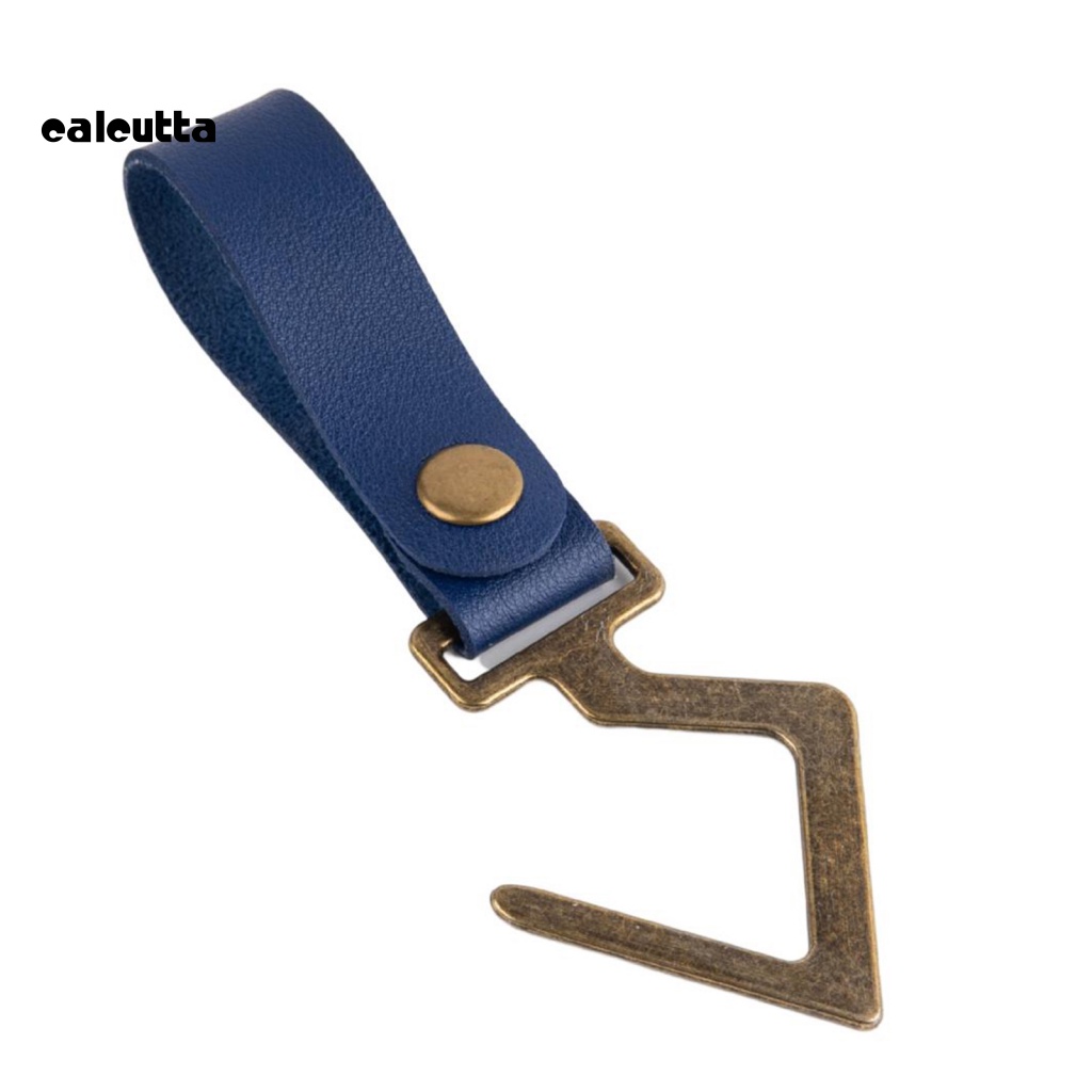 Móc Khóa Dây Da Giả Hình Chữ S Chịu Lực Cao Tháo Gỡ Nhanh Chống Mất Cho Hoạt Động Cắm Trại Ngoài Trời