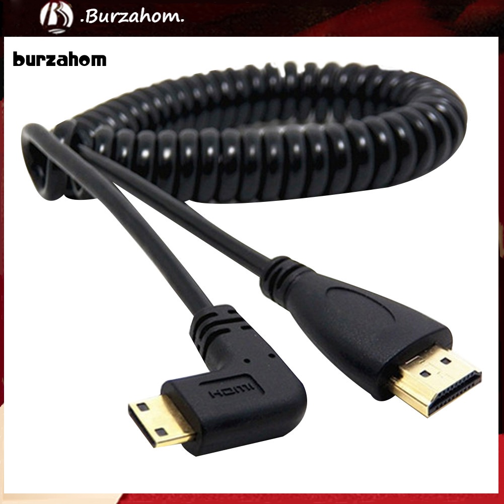 Cáp Chuyển Đổi Cổng HDMI Bẻ Góc 90 Độ Cho Máy Tính SLR PC