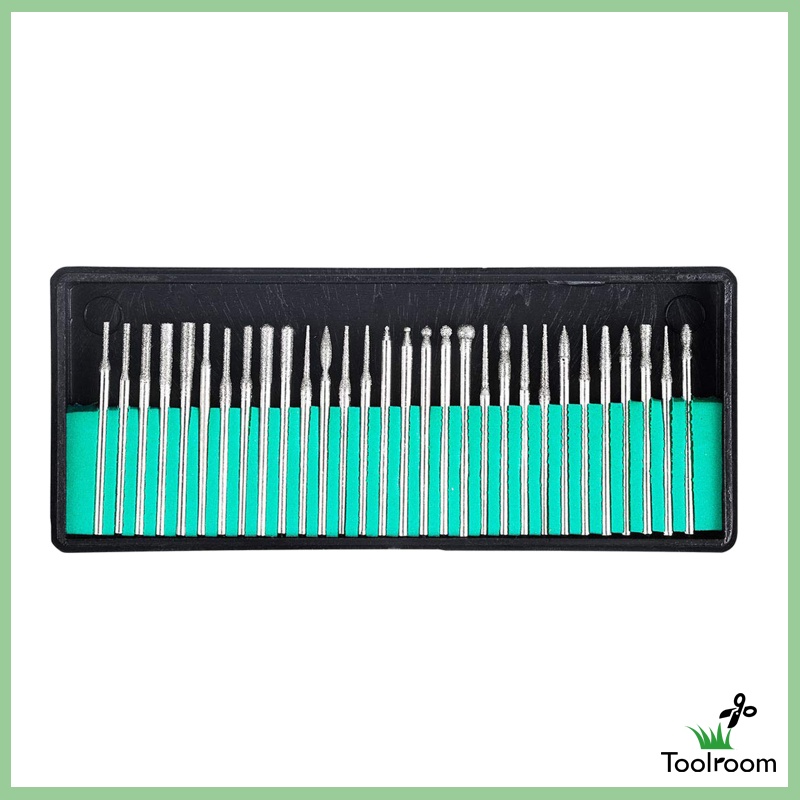 Bút Khắc Kim Loại Thủy Tinh / Kính / Kim Loại Mini Kèm Mũi Khoan Đầu Cắm US 2.35mm