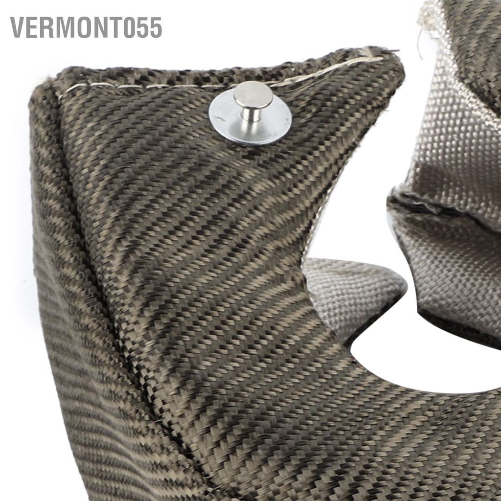 Vermont055 Đĩa Đơn Titan Turbo Giữ Nhiệt Chăn Rào Cản Sạc Bao T3/GT35/GT37/GT40/GT42