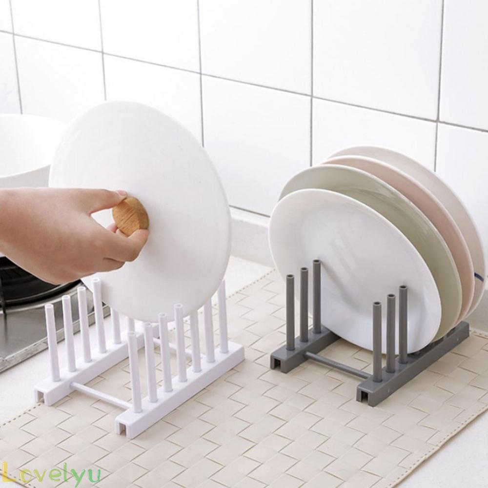 ⭐READY STOCK ⭐Detachable Plastic Kitchen Dish Bowl Plate Drying Utensils Rack Drainer Holder