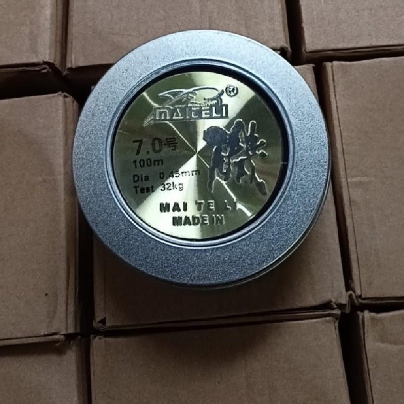 Cước Câu Cá hôp sắt 100m